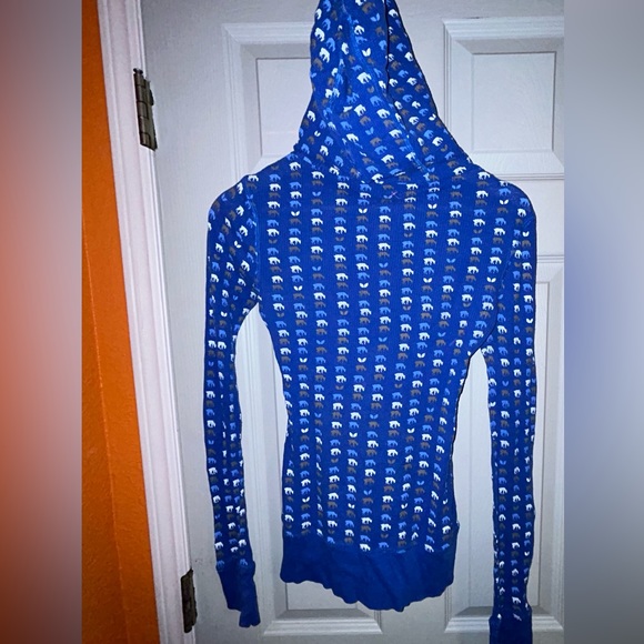 Song made for you size small long sleeve hooded shirt cute print pouch pocket - Picture 7 of 7